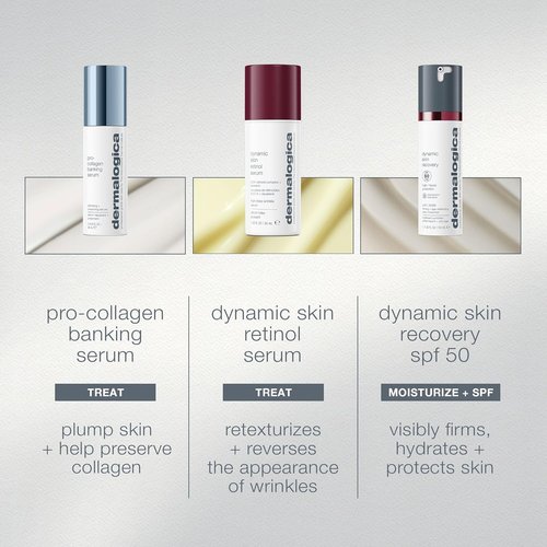Dermalogica Expert Level Skin Care Routine Set - 6 Products, Headband, Gua Sha & Fan Brush