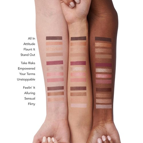 BUXOM Eyeshadow Palette - High-Pigment, Primer-Infused Shades for Long-Lasting Wear | Talc-Free & Cruelty-Free