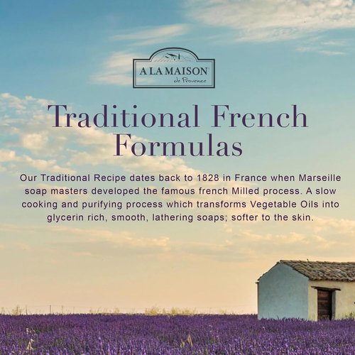 A LA MAISON French Liquid Hand Soap - Citrus Blossom Scent | Natural, Biodegradable, Vegan (16.9 oz, 3 Pack)