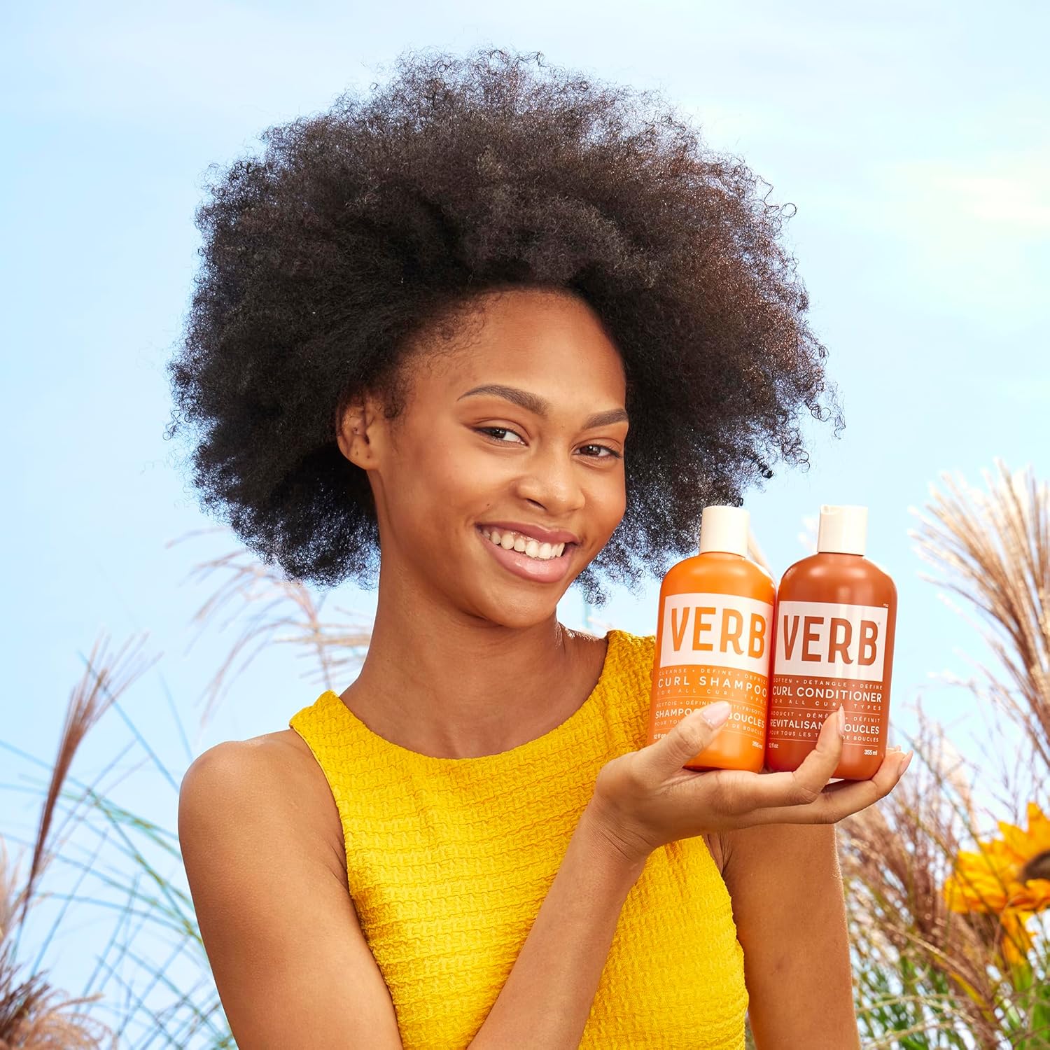 VERB Curl Shampoo & Conditioner Duo - Smooth, Frizz Control & Definition - Vegan, Paraben-Free, Sulfate-Free