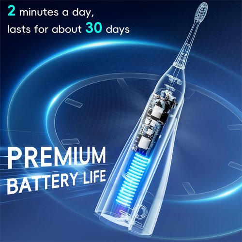 OILSAO Electric Toothbrush with Water Flosser, All in One Sonic Flossing Toothbrush with 3 Modes & 5 Flossing Speeds & 4 Brush Heads, Rechargeable & Portable for Adult Teeth Cleaning,White
