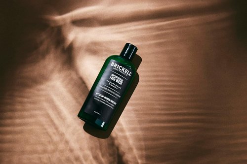 Brickell Men's Purifying Charcoal Face Wash - Natural & Organic Daily Cleanser, 8 Ounce
