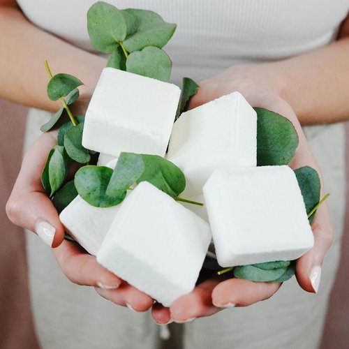 Shower Steamers Aromatherapy - USA Made with Natural Ingredients & Eucalyptus Essential Oil, Large Shower Bombs, Relaxation Spa Gifts for Women & Men, Unique Self Care Gifts