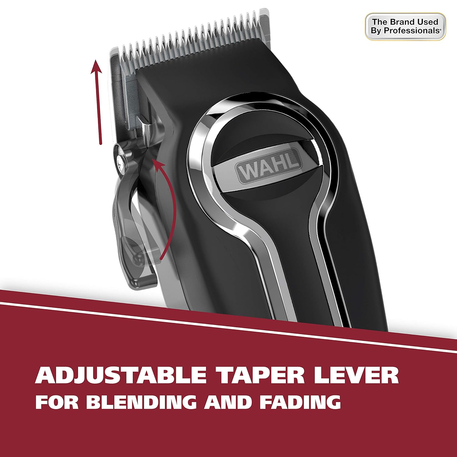 Wahl USA Elite Pro Hair Clipper Kit - High-Performance Corded Grooming Set for Men | Model 79602M