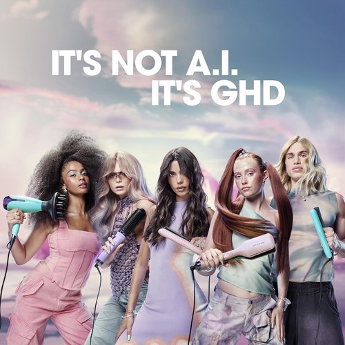 GHD Duet Blowdry Hair Dryer Brush - Wet to Blow Dried with No Heat Damage | 3X Volume & 50% More Shine