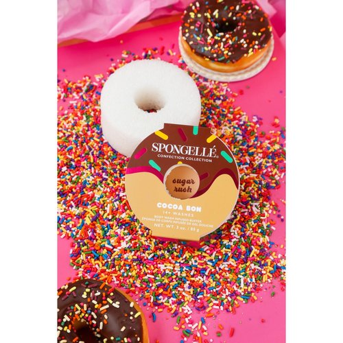 Spongelle Confection Buffer, Cocoa Bon