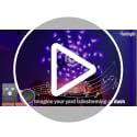 Vanthylit Halloween Spider Web Lights with Motion Sensor & Music - Purple & Orange 4FT 84LED Indoor Outdoor Decor