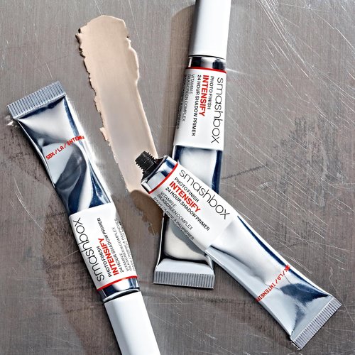 Smashbox Photo Finish Intensify 24 Hour Eyeshadow Primer - Nourishing Formula with Vitamin E, 0.34 Fl Oz