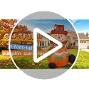 4FT Thanksgiving Inflatable Scarecrow Outdoor Decor with LED Lights
