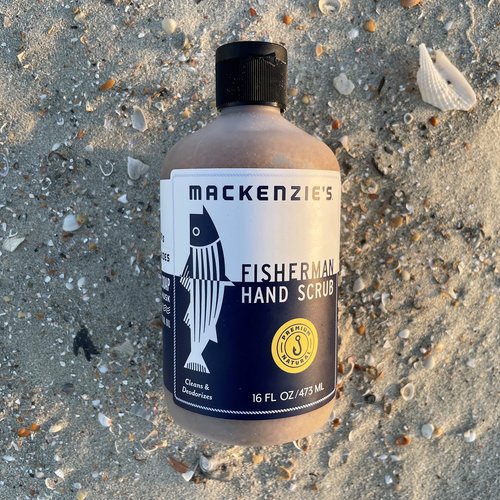 MacKenzie's Fisherman Hand Scrub - Gifts for Men - Gifts for Fishermen - Gifts for Cooks - Gifts for Gardeners - Hand Cleanser - Hand Deodorizer - 16 oz.