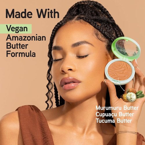 Physicians Formula Murumuru Butter Bronzer - Nourishing Moisturizer for Silky Glow | Hypoallergenic & Vegan - Sunkissed Shade