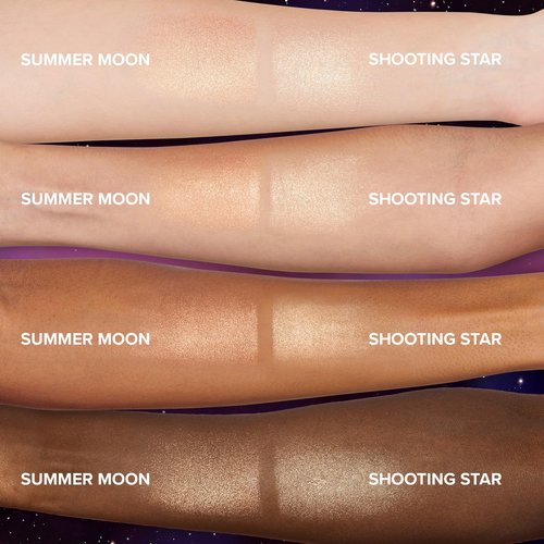 Too Faced Moon Crush Highlighter | Sheer, Powder, Glossy Glow, Highlighter Makeup 0.24 Ounce, Shooting Star
