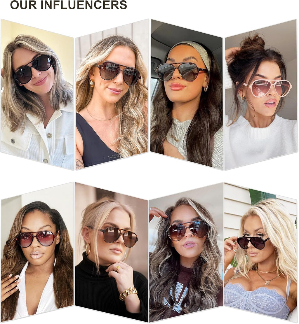 SOJOS Classic Polarized Aviator Sunglasses - Retro Trendy Shades for Men & Women | SJ2201