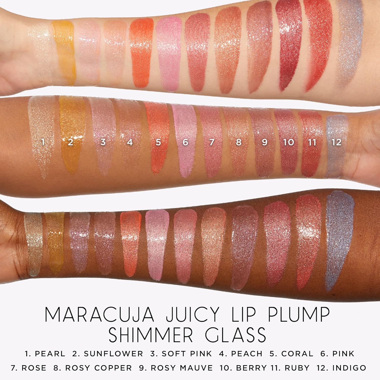 Tarte Maracuja Juicy Shimmer Glass Lip Plump - Hydrating & Volumizing Lip Gloss Balm with Hyaluronic Acid & Vitamin E | Vegan & Cruelty-Free