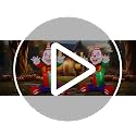 7FT Carnival Clown Inflatable Decorations for Yard & Outdoor Circus Theme