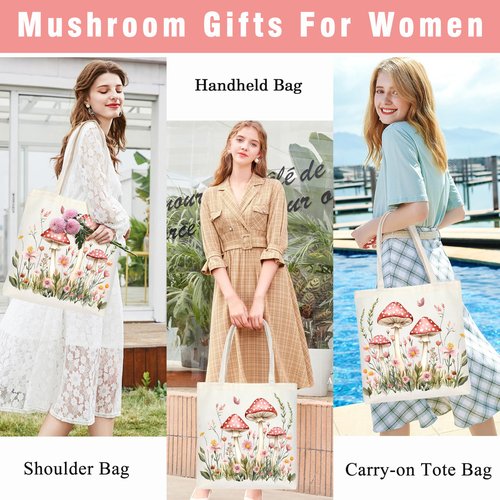 SiplyHaven Mushroom Gifts For Women Mushroom Themed Gift Stuff Valentines Day Birthday Gifts For Women Mom Best Friend Wife Aunt Sister