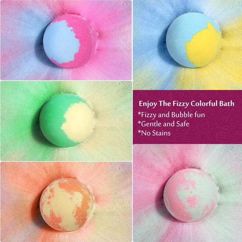 Bath Bombs for Women, 20 Bath Bombs Gift Set with Shea Butter Moisturizing & Essential Oils, Valentines Day, Easter Gifts for Women & Men, Girlfriend, Wife, Birthday, Mothers Day Presents for Mom