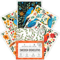 Skiennix Swedish Dishcloths - 5 Pack Reusable Kitchen Towels | Super Absorbent & Biodegradable