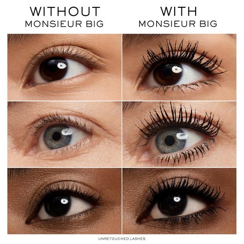 Lancôme Monsieur Big Volumizing Mascara - 12X Volume & 24-Hour Wear - False Lash Effect in Black