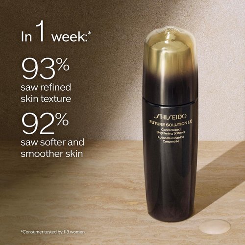 Shiseido Future Solution LX Brightening Softener - Anti-Aging Facial Lotion for Smooth, Clear Skin - All Skin Types
