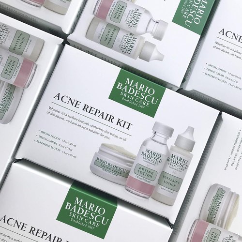 Mario Badescu Acne Control Skin Care Kit - Facial Set for All Breakouts | Ideal for Oily & Combination Skin