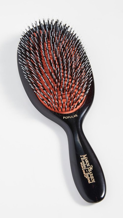 Mason Pearson Hair Brush - Popular Mixture for All Hair Types | Lightweight 0.5 lb Design