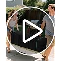 Heavy Duty 1680D Oxford Storage Bag for 12ft Skeleton - Black