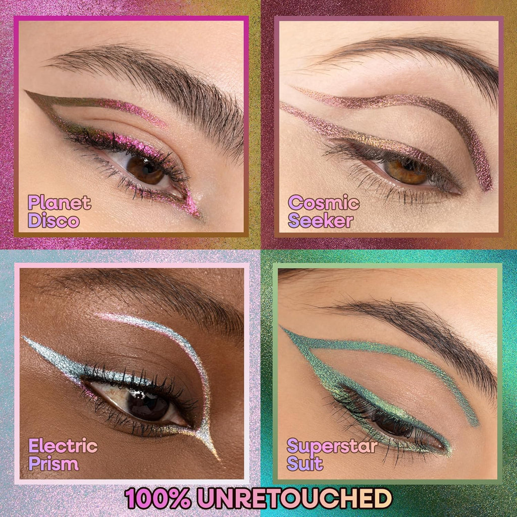 Wet n Wild Chameleon Chrome Eyeliner - Waterproof, Smudge-Proof, Long-Lasting 18-Hour Wear | Electric Prism