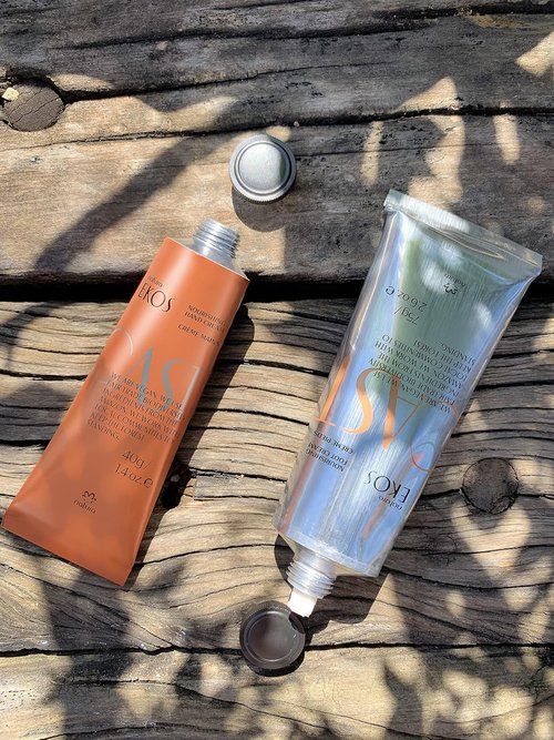 Natura Hand & Foot Cream Duo - Nourishing Brazil Nut Oil Set for Deep Hydration | Vegan & Cruelty-Free - 2 x 2.6 oz (75g)