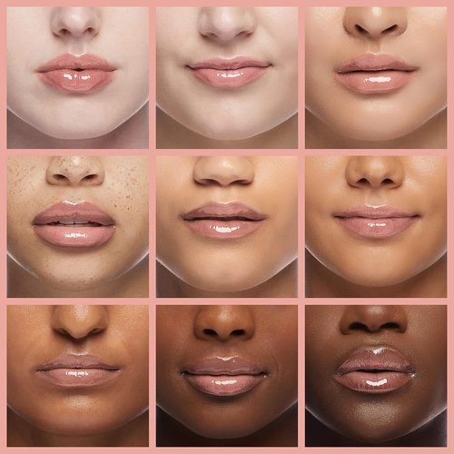 Milani Lip Gloss - Keep It Full Nourishing Lip Plumper with Hyaluronic Acid | Prismatic Peach, 0.13 Fl. Oz.