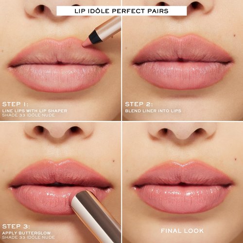 Lancôme Lip Idôle Squalane-12 Butterglow™ Hydrating Lip Balm – Instant Shine, 24H Hydration, and Buildable Color for Smooth & Moisturized Lips - 10 Pink ÔH LA LA
