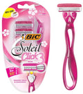Bic Bic Simply Soleil Click Women Triple Bladed Disposable Razors, 1 Handle 6 Cartridges 1 Ea