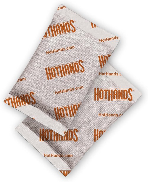 HotHands Hand Warmers - Long-Lasting Odorless Air-Activated Heat - 10 Hours of Warmth - 40 Pair Pack