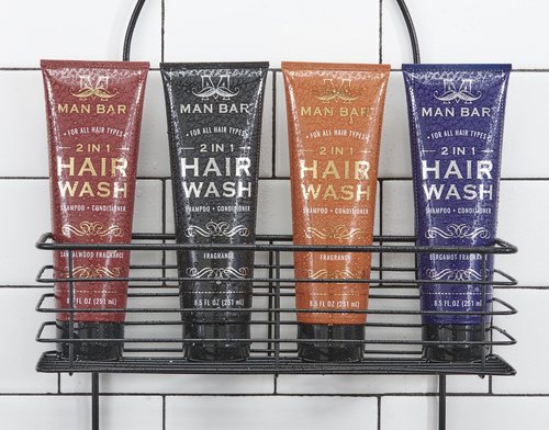 San Francisco Soap Company Man Bar 2 in 1 Hair Wash Spiced Tobacco - Where Lather Meets Luxury