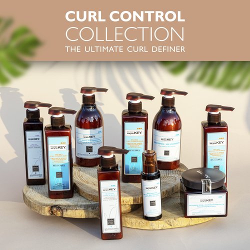 Saryna Key Curl Control Leave-In Moisturizer (300ml/10.14oz) - Refresh, Rehydrate and Rejuvenate - Strength, Wavy and Curly Hair, Combats Frizz - Encourages Hair Growth - Repairs and Prevents Breakage