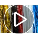 White Foil Fringe Curtain 3.3×8.3FT - 2 Pack Metallic Tinsel Party Streamers