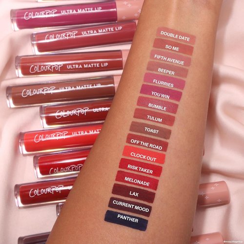 ColourPop Ultra Matte Liquid Lipstick - Ultra-Pigmented, Long-Lasting Formula - Smooth, Non-Drying Finish - Currant Mood (0.13 oz)