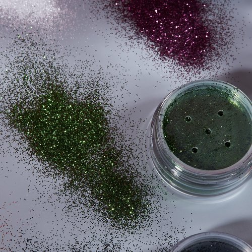 Halloween Glitter Shakers by Moon Terror - Boxset - SFX Make up, Festival Glitter for Face Body Hair, Special Effects Make up - 0.17g