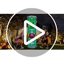 8FT Halloween Inflatable Alien Decoration with LED Lights - Outdoor Yard Decor