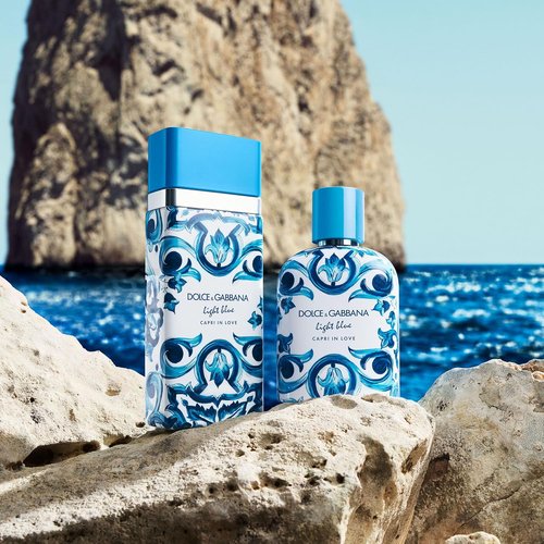 Dolce&Gabbana Light Blue Capri in Love - Women's Eau De Toilette Spray, 3.3 Fl Oz