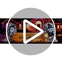 10FT Halloween Inflatable Skeleton Tombstone Banner with LED Lights Yard Decor