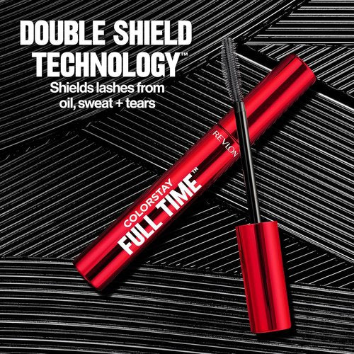 Revlon ColorStay Mascara - Volumizing Eye Makeup with 24-Hour Wear | Smudge-Proof, Flake-Free, 402 Black Brown