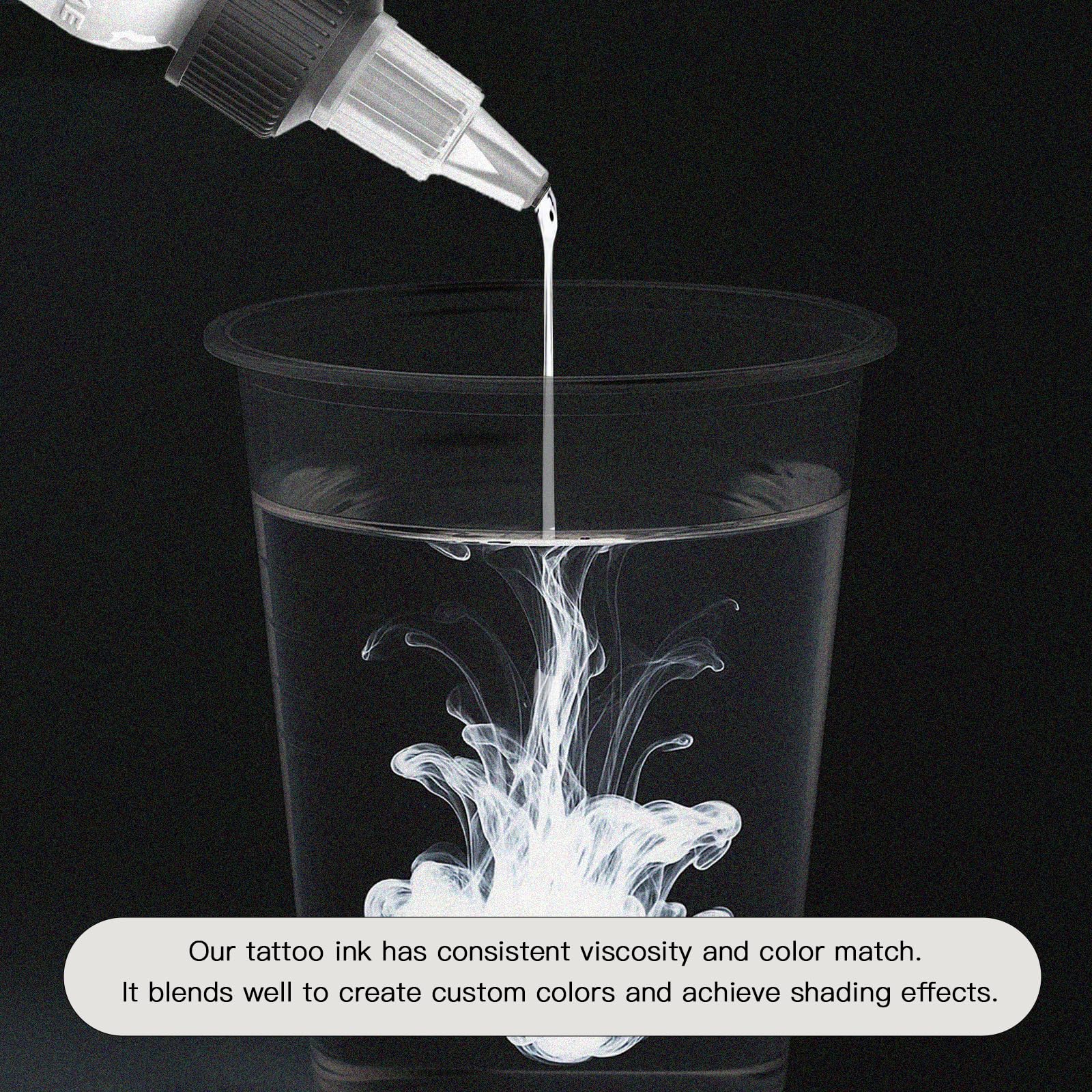 Xtreme EXO White Tattoo Ink – White for Lining & Shading – Highly Pigmented, Vegan, Smooth Flowing – Perfect for Bold Outlines & Rich Fillings (1 oz)