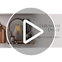 Light Up Ghost Mirror Halloween Decor 11 x 13.8 Inch Tabletop Display