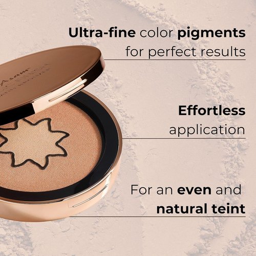 M. Asam MAGIC FINISH Satin Bronzer - 4-in-1 Creamy Soft Bronzer Powder in Gold & Hazel (0.22 oz)