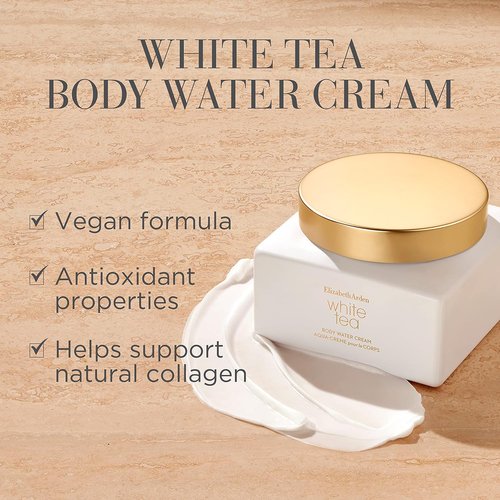 Elizabeth Arden White Tea Body Water Cream - Hydrating Moisturizer, 7.6 Oz