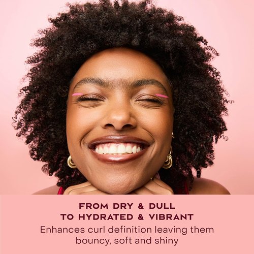 SheaMoisture Curl Enhancing Cream - Coconut & Hibiscus for Thick, Curly Hair | 12 oz, Sulfate & Paraben Free