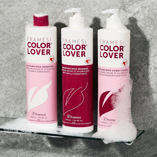 Framesi Color Lover Hair Mask - Moisture-Rich, Sulfate-Free Formula for Color Treated Hair