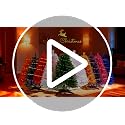 Black 3ft Artificial Christmas Tree with RGB Lights - Halloween & Holiday Decor