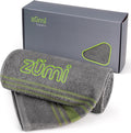 Zumi 100% Cotton Quick Dry Travel Towel - Soft, Compact, Highly Absorbent for Beach, Gym, Pool | Gray